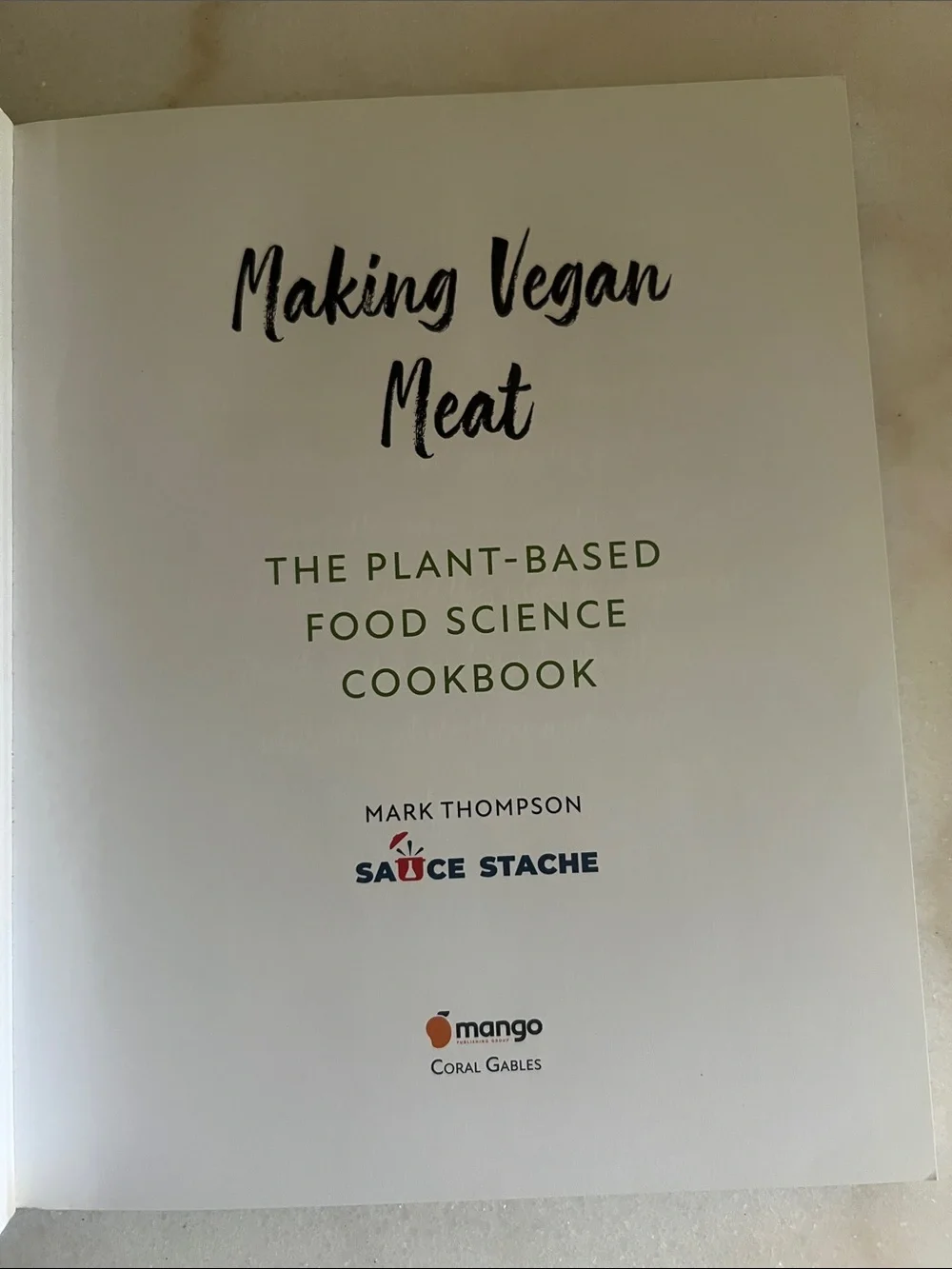 Making vegan meat by Mark Thompson￼ some great